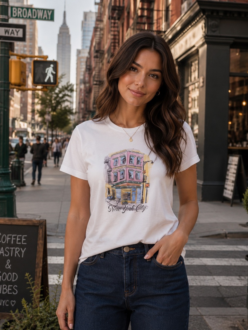 NWT GAP New York City Building Graphic